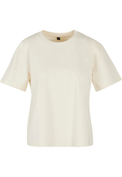 Build Your Brand Women’s everyday tee - White Sand