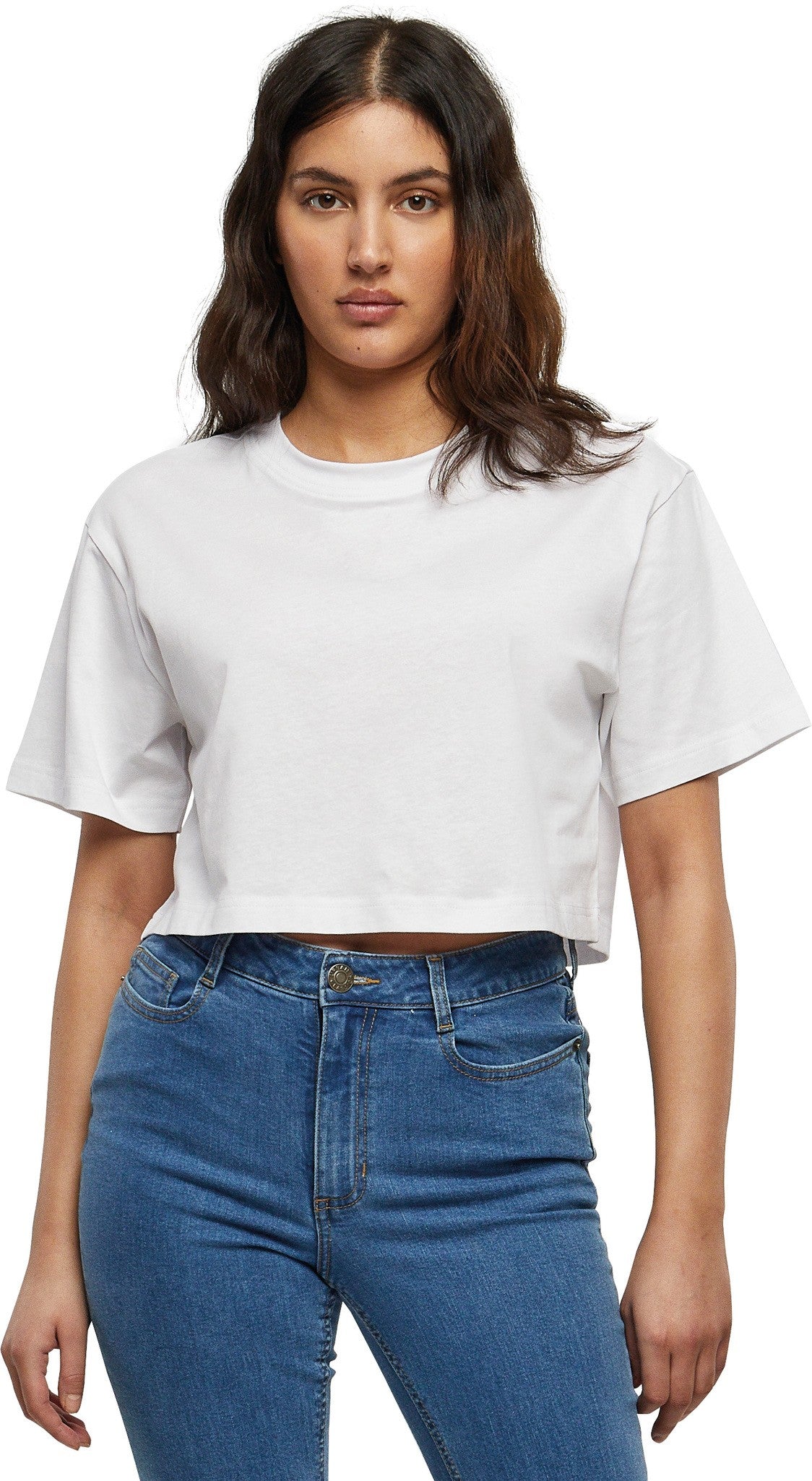 Build Your Brand Women’s short oversized tee