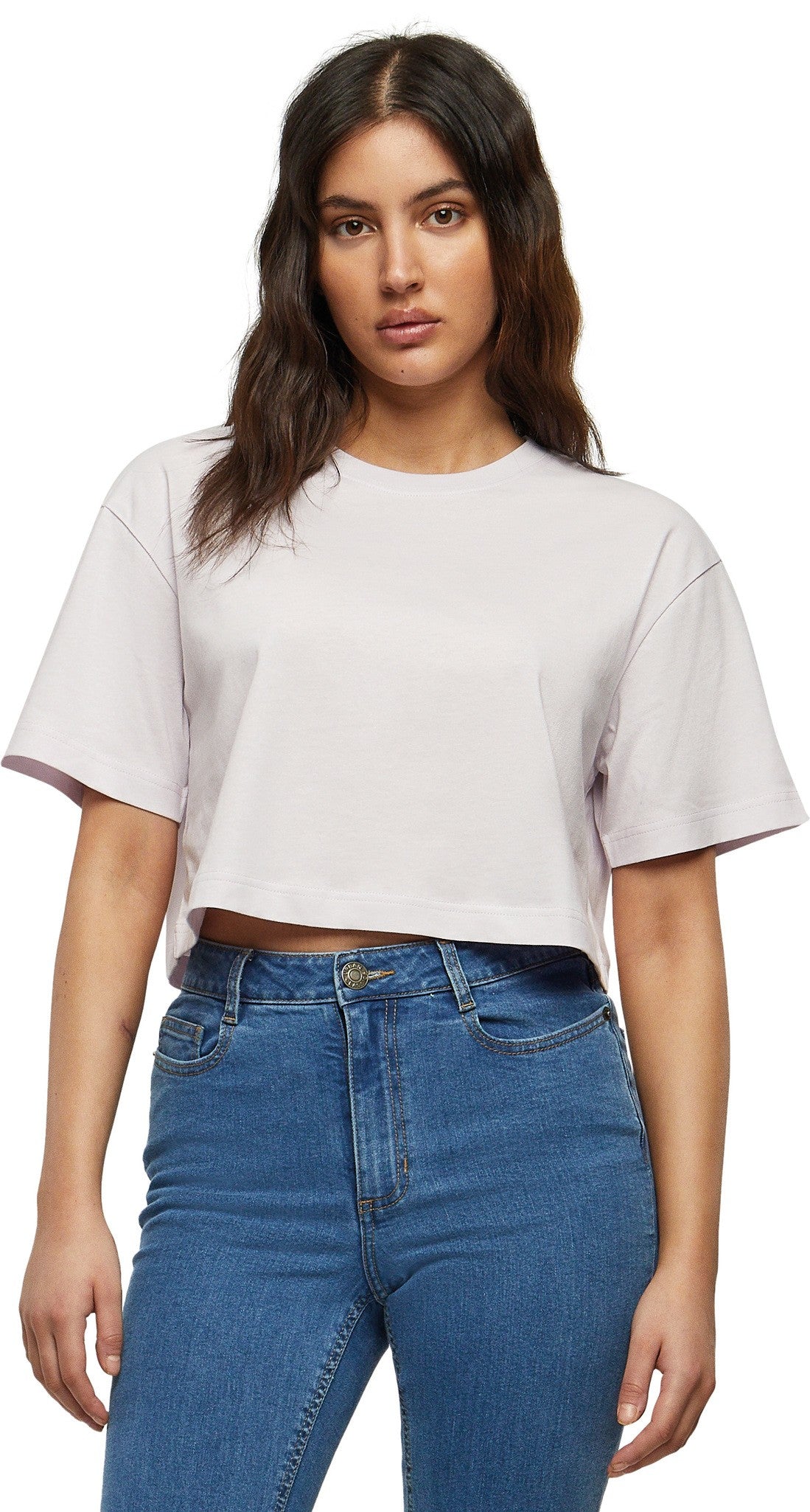 Build Your Brand Women’s short oversized tee