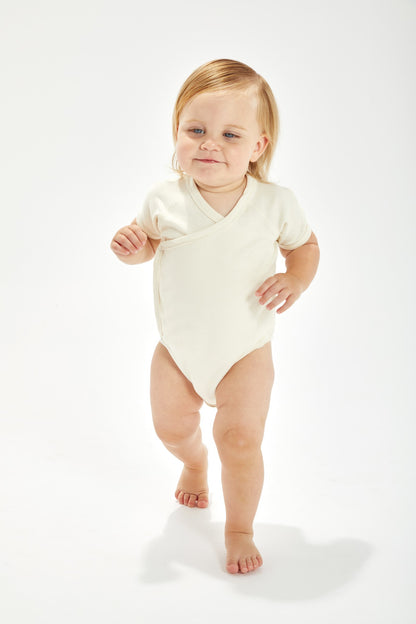 Babybugz Baby organic kimono bodysuit