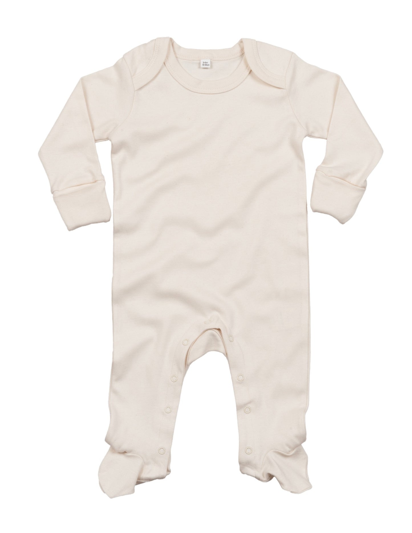 Babybugz Baby organic envelope sleepsuit with mitts