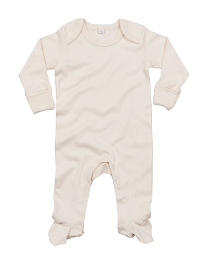 Babybugz Baby organic envelope sleepsuit with mitts