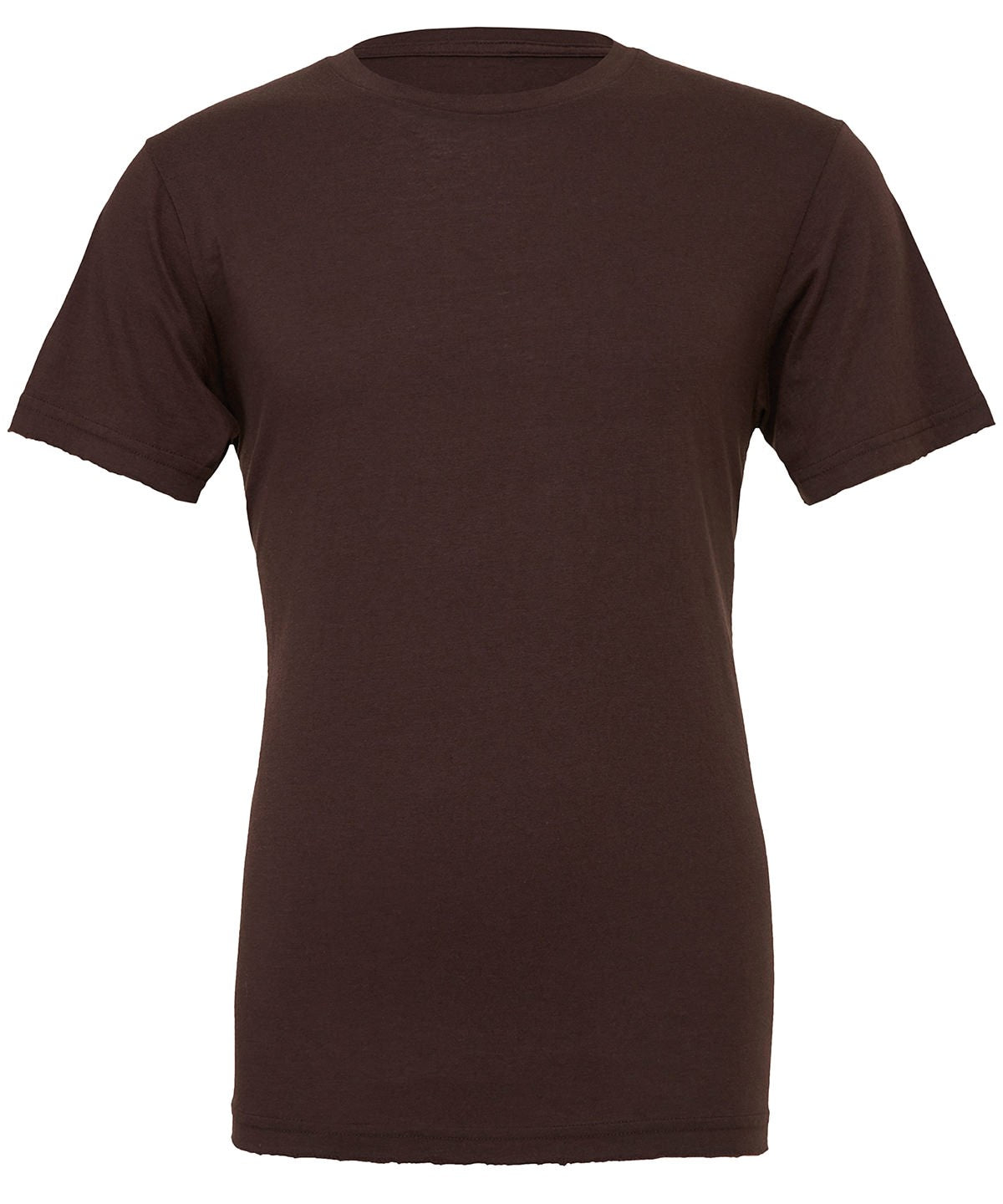 Bella Canvas Unisex Jersey crew neck t-shirt - Brown