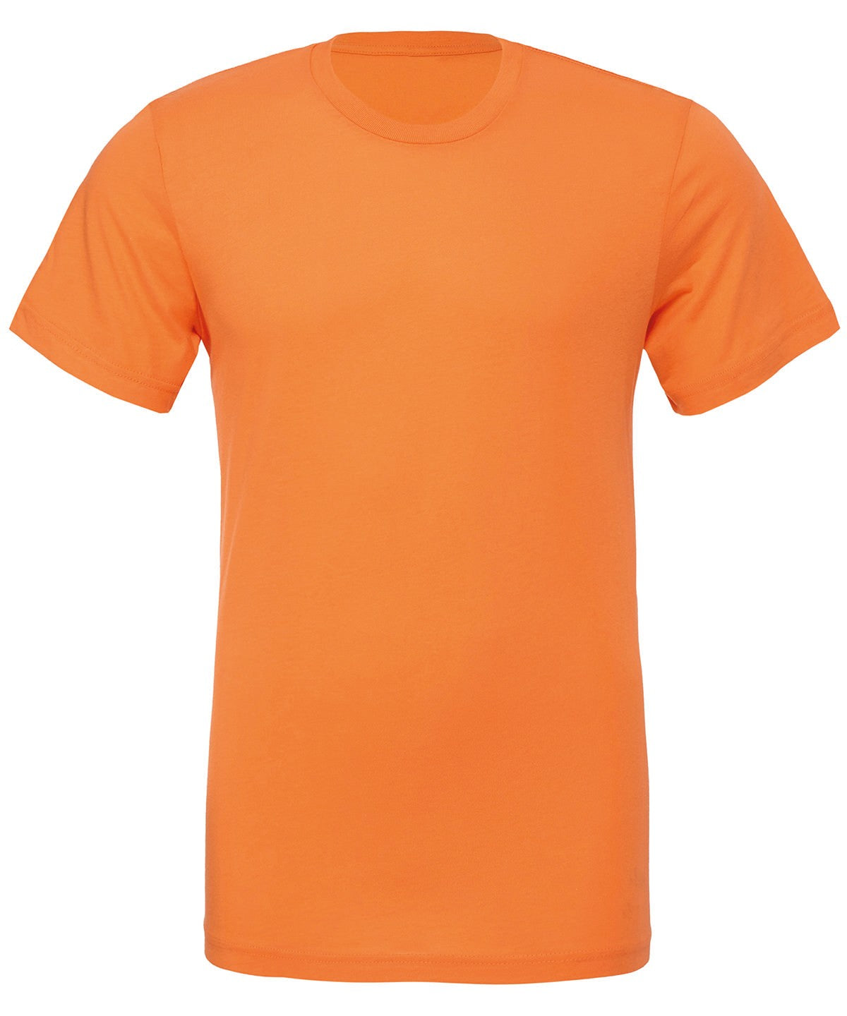 Bella Canvas Unisex Jersey crew neck t-shirt - Burnt Orange