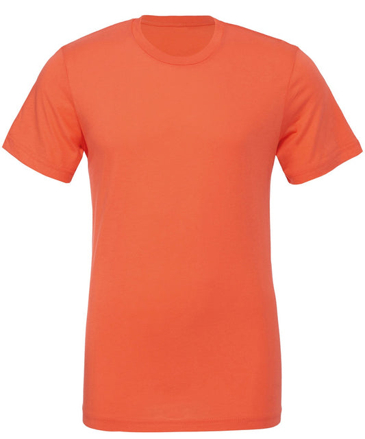 Bella Canvas Unisex Jersey crew neck t-shirt - Coral