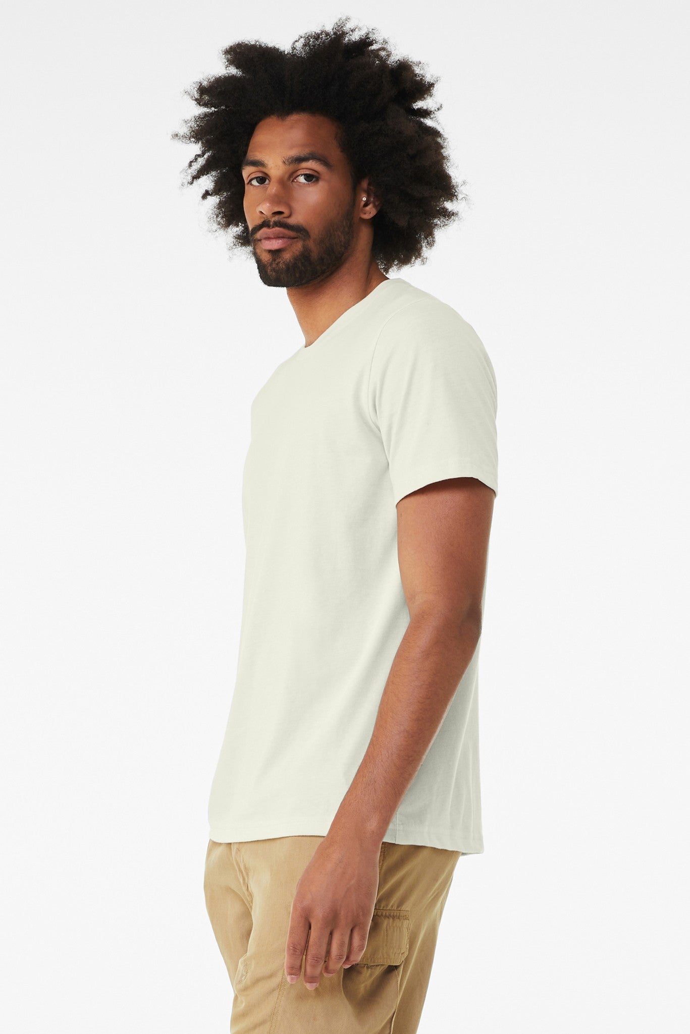 Bella Canvas Unisex Jersey crew neck t-shirt - Sand Dune