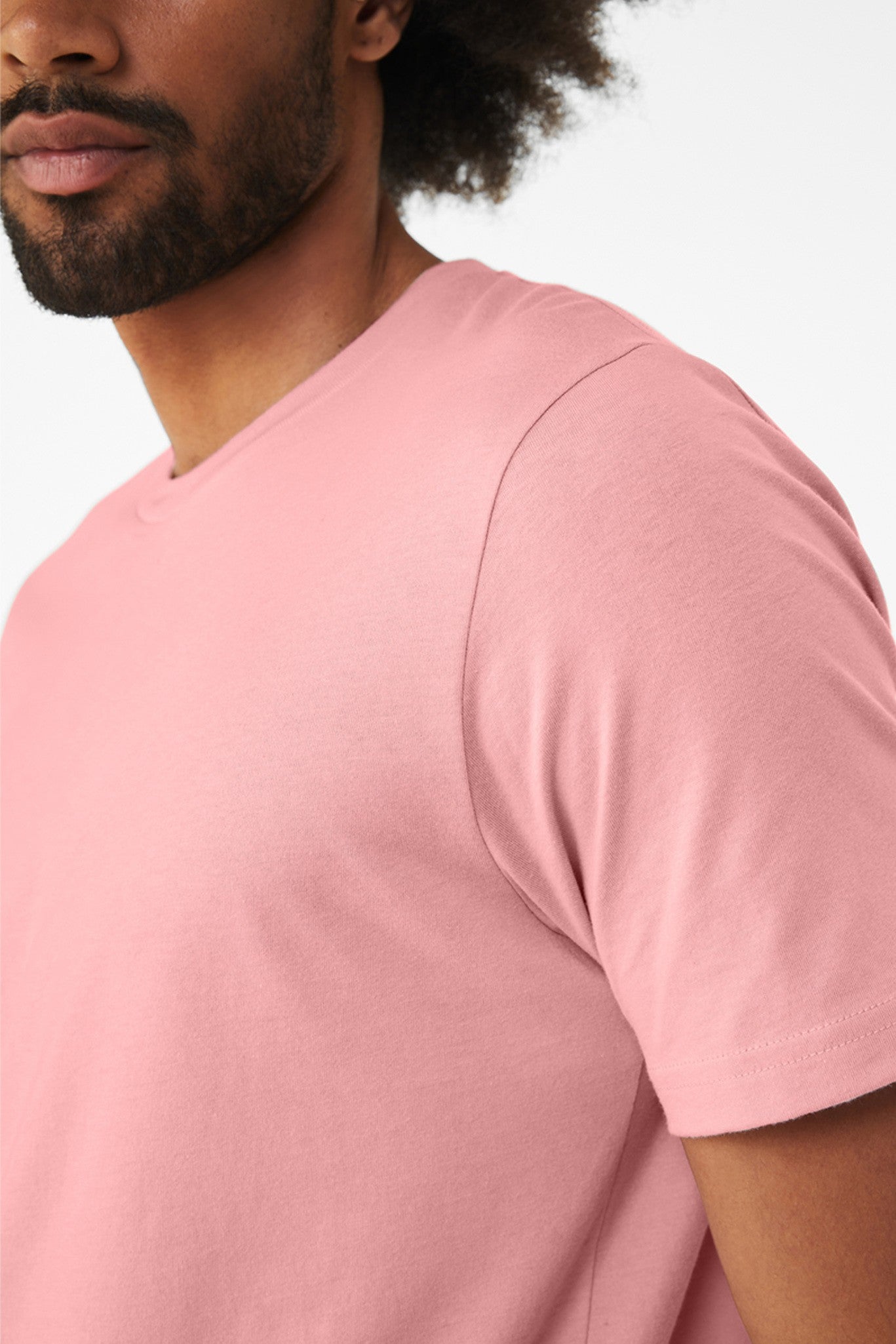 Bella Canvas Unisex Jersey crew neck t-shirt - Coral