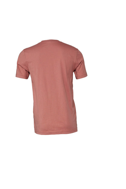 Bella Canvas Unisex Jersey crew neck t-shirt - Mauve