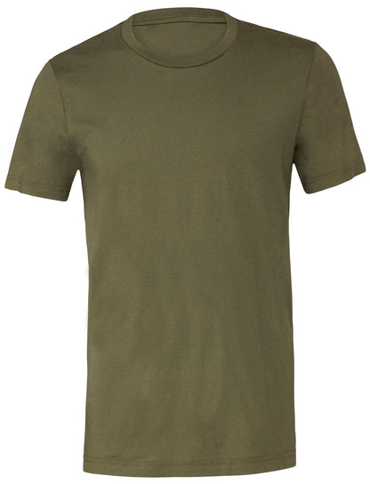 Bella Canvas Unisex Jersey crew neck t-shirt - Military Green