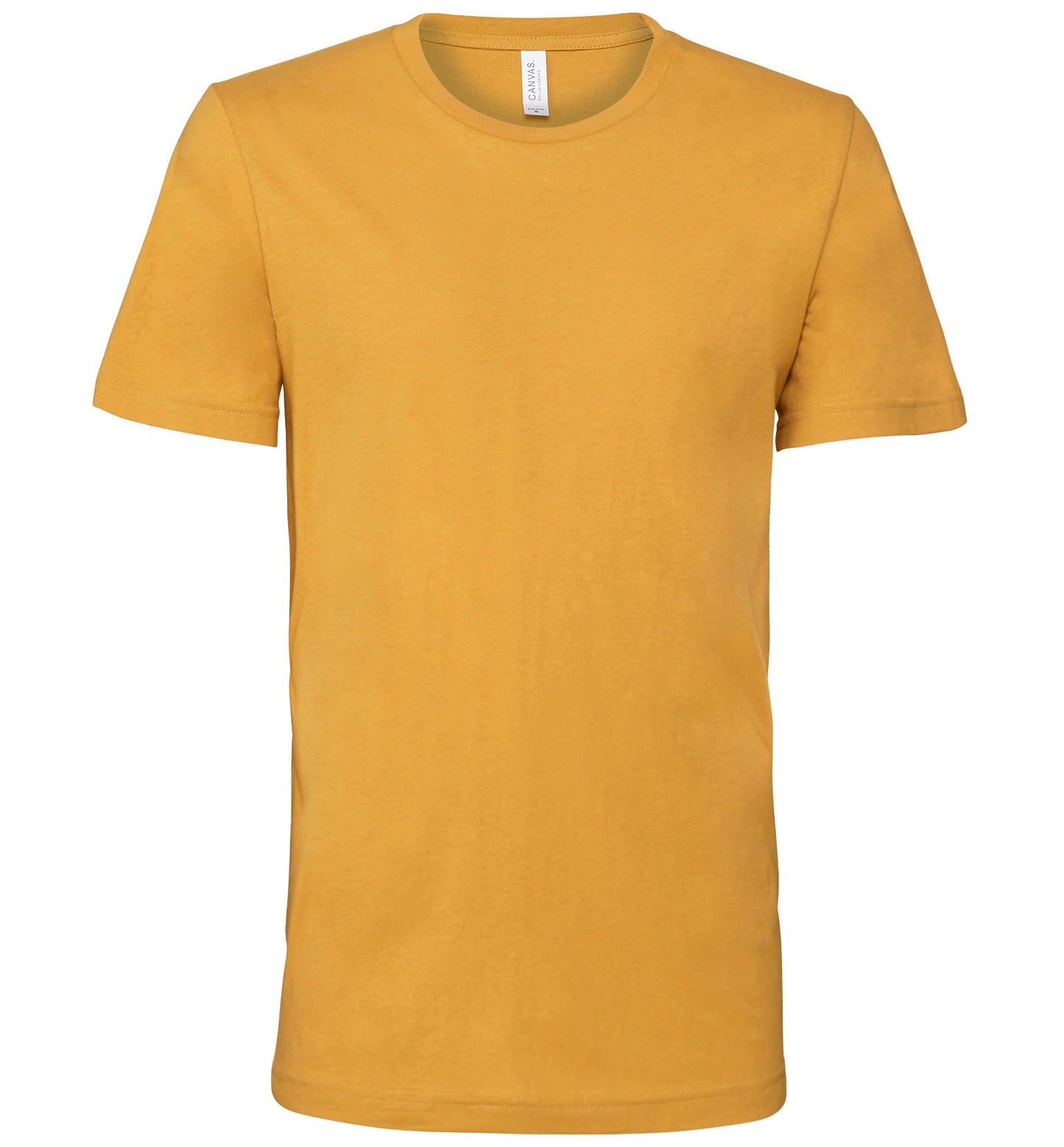 Bella Canvas Unisex Jersey crew neck t-shirt - Mustard