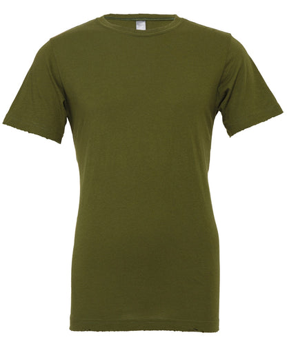 Bella Canvas Unisex Jersey crew neck t-shirt - Olive