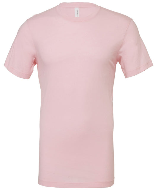 Bella Canvas Unisex Jersey crew neck t-shirt - Soft Pink