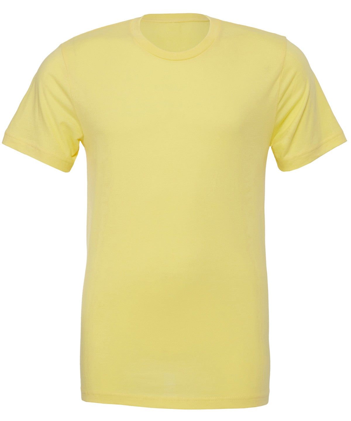 Bella Canvas Unisex Jersey crew neck t-shirt - Yellow