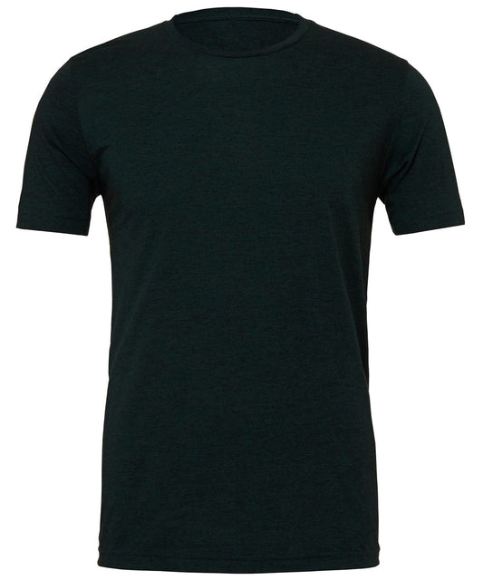 Bella Canvas Unisex triblend crew neck t-shirt - Emerald Triblend