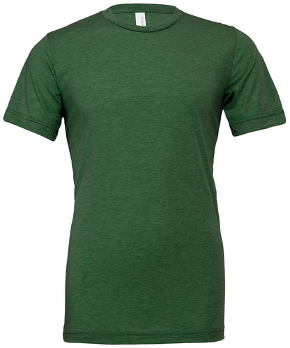 Bella Canvas Unisex triblend crew neck t-shirt - Grass Green Triblend