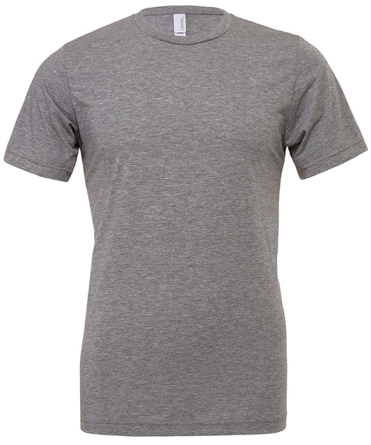 Bella Canvas Unisex triblend crew neck t-shirt - Grey Triblend