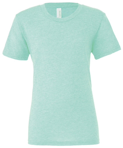 Bella Canvas Unisex triblend crew neck t-shirt - Mint Triblend