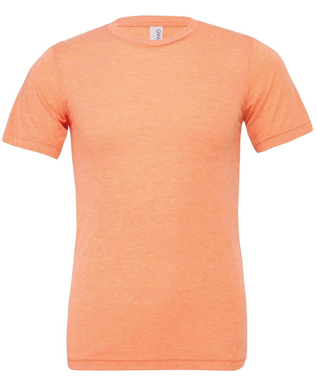 Bella Canvas Unisex triblend crew neck t-shirt - Orange Triblend