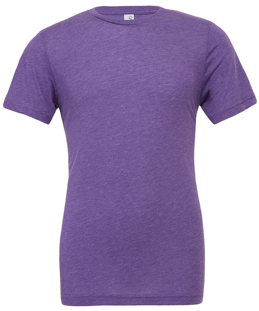 Bella Canvas Unisex triblend crew neck t-shirt - Purple Triblend