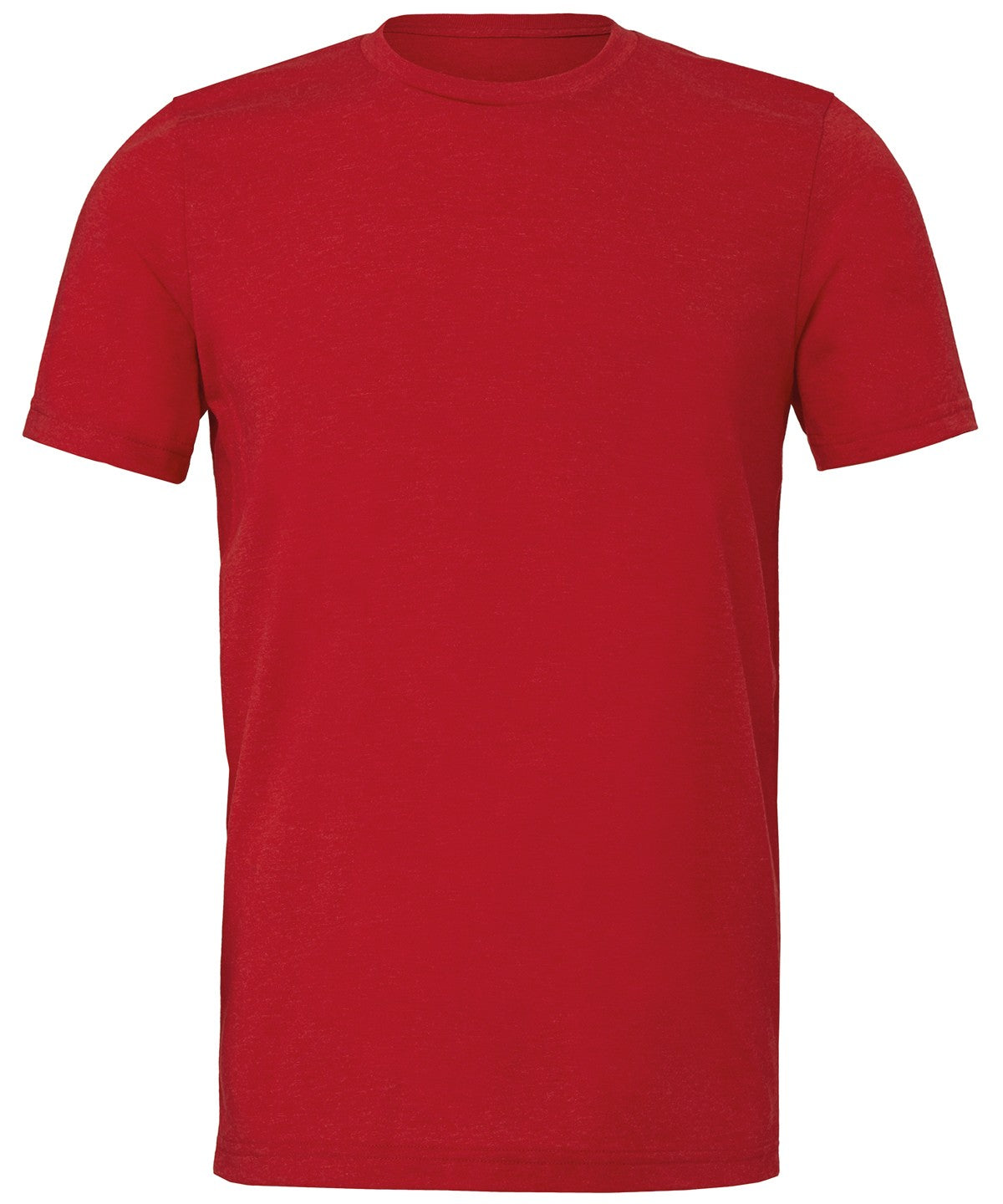 Bella Canvas Unisex triblend crew neck t-shirt - Solid Red Triblend