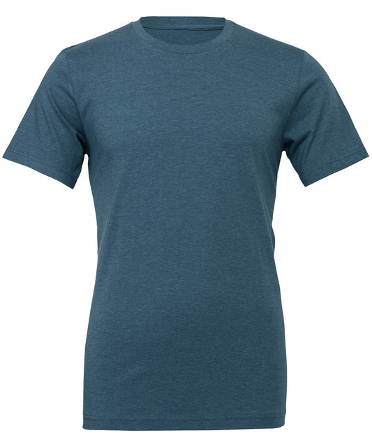 Bella Canvas Unisex heather CVC short sleeve t-shirt - Heather Deep Teal