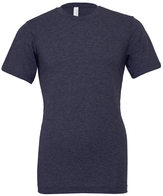 Bella Canvas Unisex heather CVC short sleeve t-shirt - Heather Midnight Navy