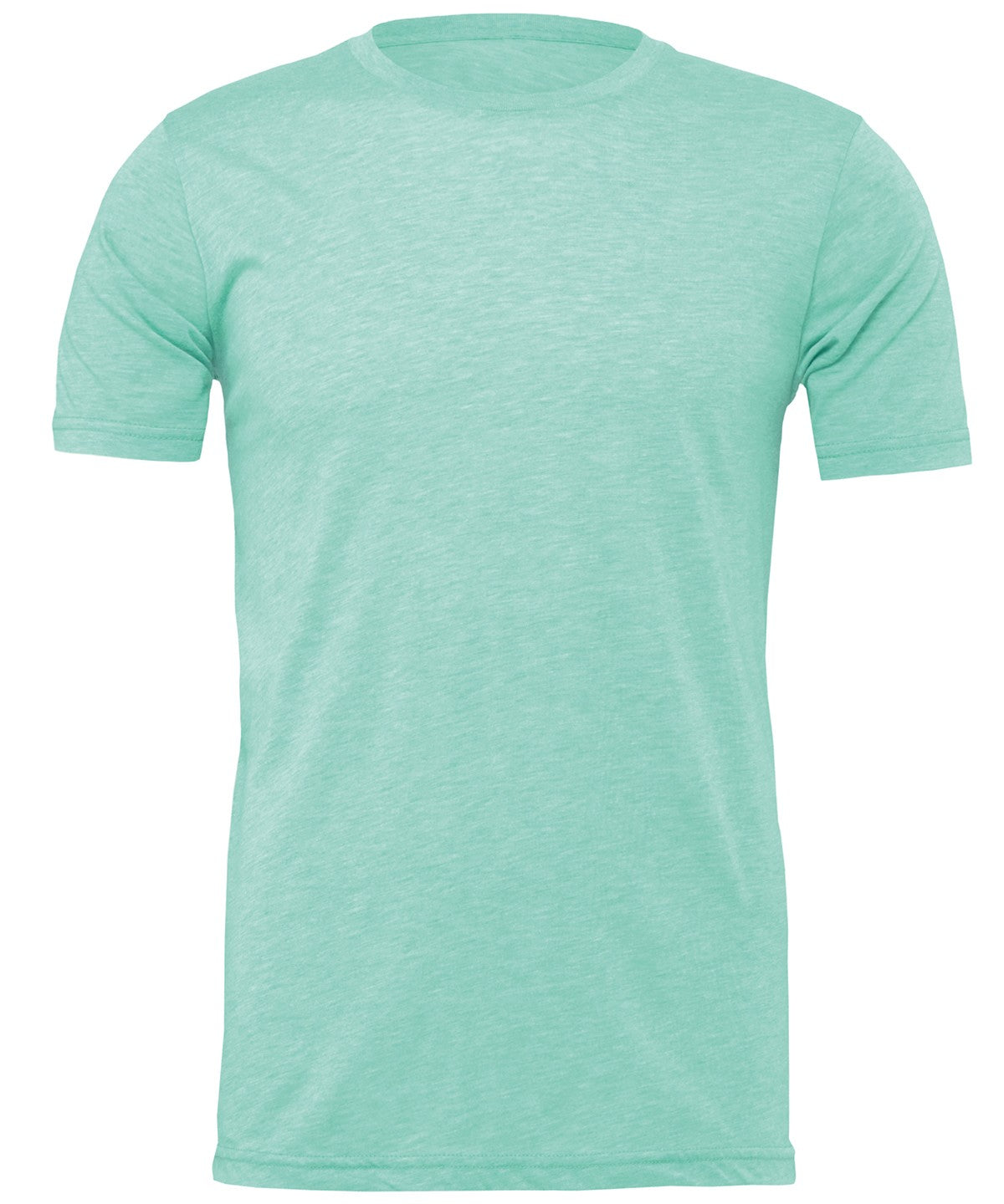 Bella Canvas Unisex heather CVC short sleeve t-shirt - Heather Mint