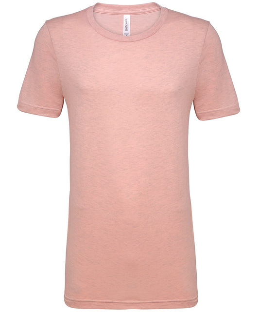 Bella Canvas Unisex heather CVC short sleeve t-shirt - Heather Prism Peach