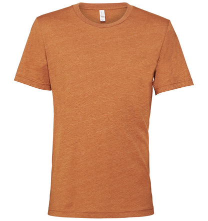 Bella Canvas Unisex heather CVC short sleeve t-shirt - Heather Mustard