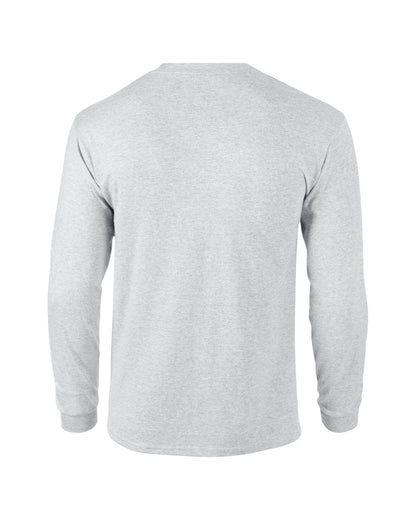 Gildan Ultra Cotton™ adult long sleeve t-shirt - Ash