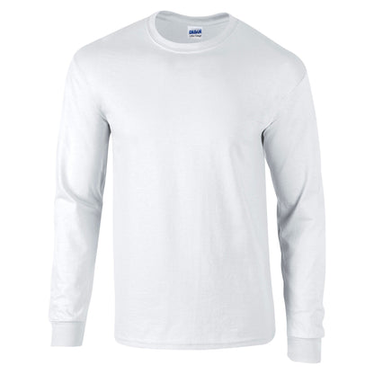 Gildan Ultra Cotton™ adult long sleeve t-shirt - Ash