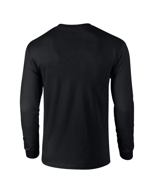 Gildan Ultra Cotton™ adult long sleeve t-shirt - Black