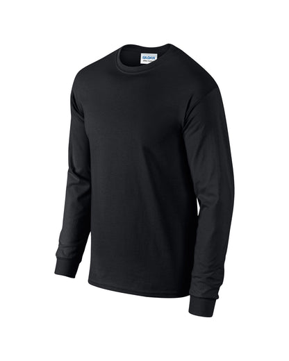 Gildan Ultra Cotton™ adult long sleeve t-shirt - Black