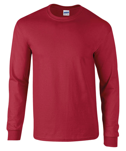 Gildan Ultra Cotton™ adult long sleeve t-shirt - Cardinal Red