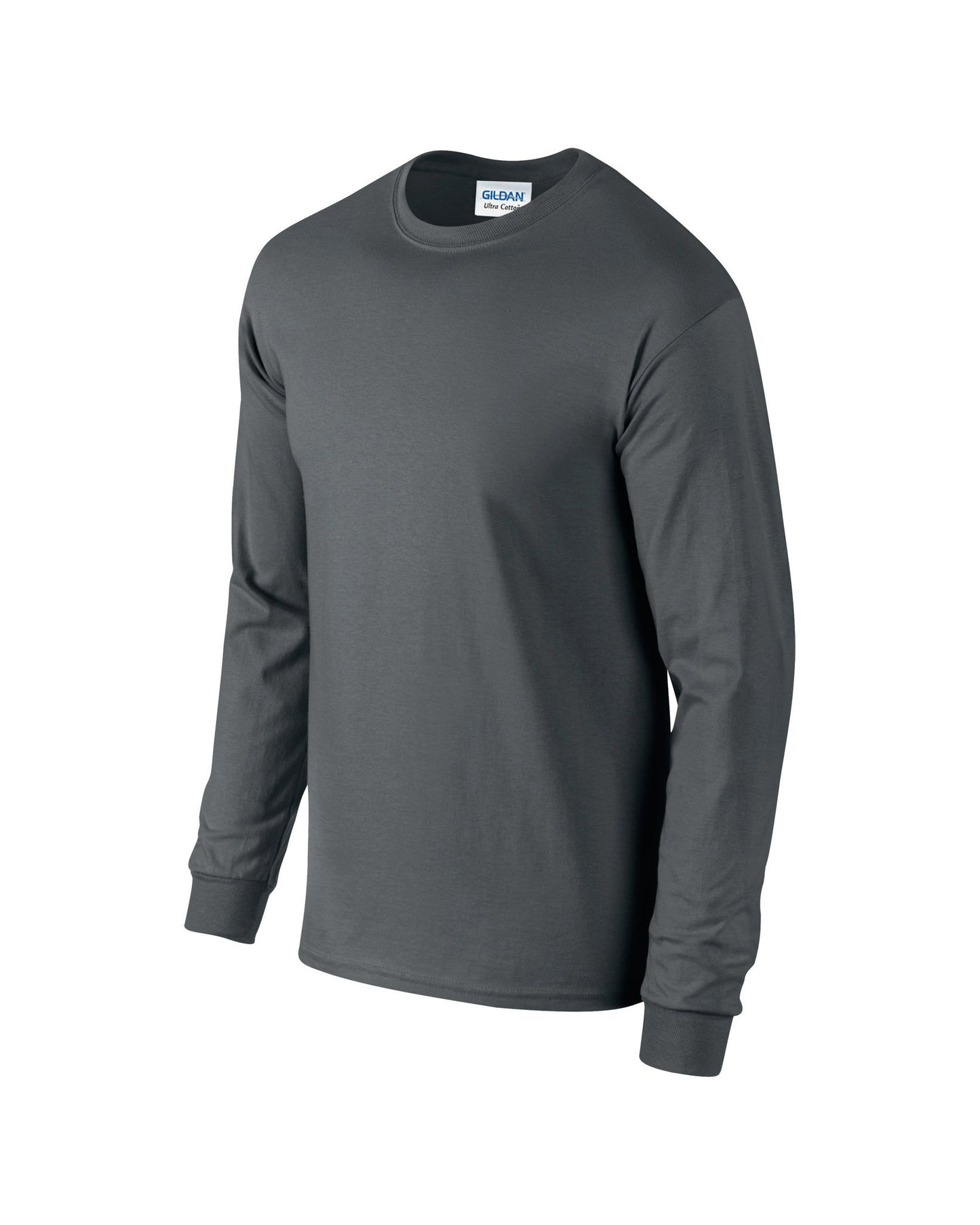 Gildan Ultra Cotton™ adult long sleeve t-shirt - Charcoal