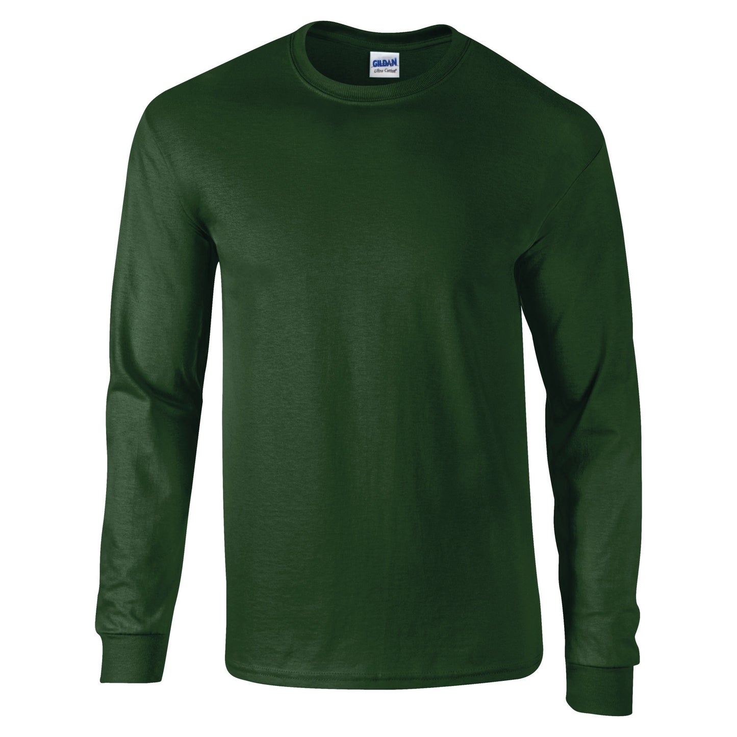 Gildan Ultra Cotton™ adult long sleeve t-shirt - Forest