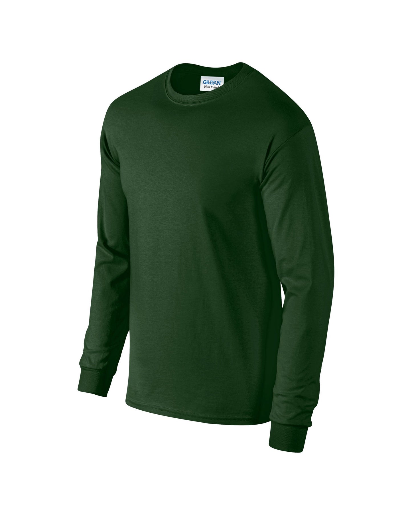 Gildan Ultra Cotton™ adult long sleeve t-shirt - Forest