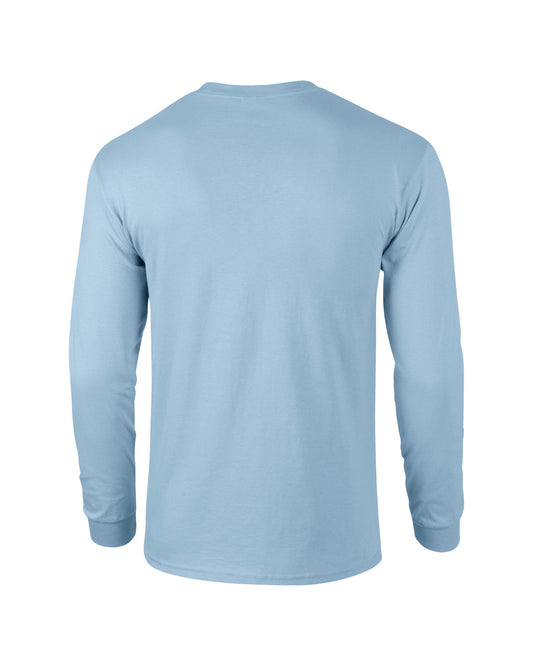 Gildan Ultra Cotton™ adult long sleeve t-shirt - Light Blue