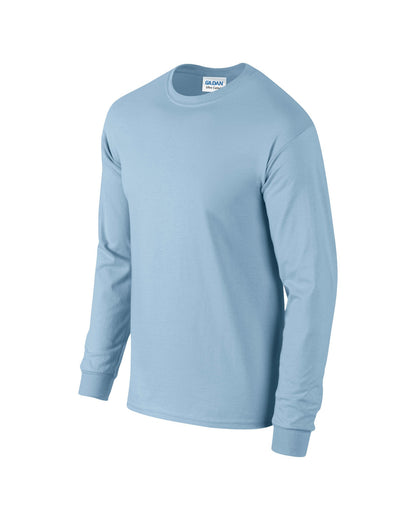 Gildan Ultra Cotton™ adult long sleeve t-shirt - Light Blue