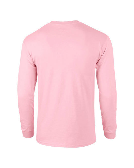 Gildan Ultra Cotton™ adult long sleeve t-shirt - Light Pink