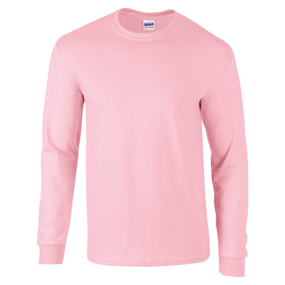 Gildan Ultra Cotton™ adult long sleeve t-shirt - Light Pink