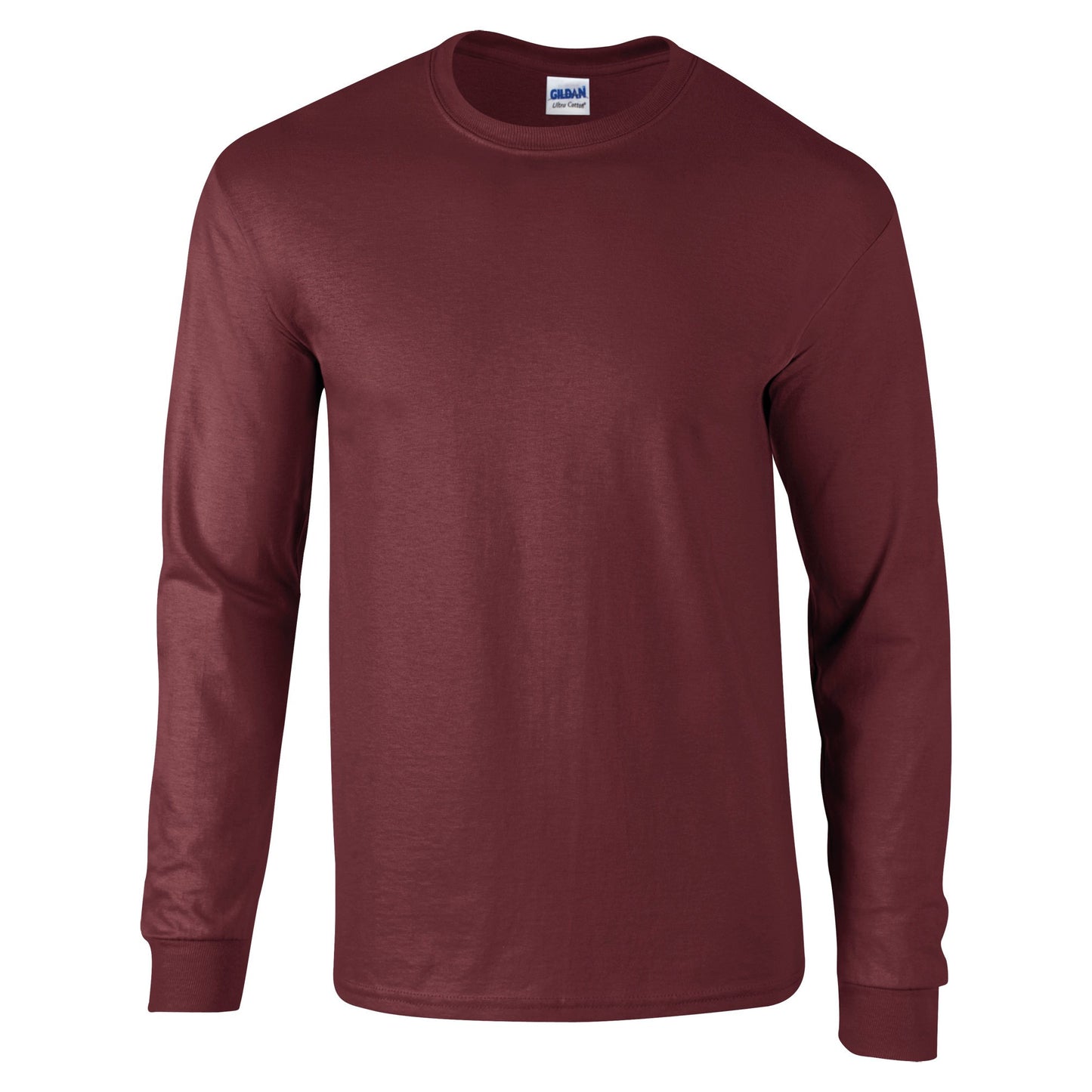 Gildan Ultra Cotton™ adult long sleeve t-shirt - Maroon