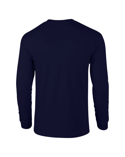 Gildan Ultra Cotton™ adult long sleeve t-shirt - Navy