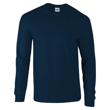 Gildan Ultra Cotton™ adult long sleeve t-shirt - Navy