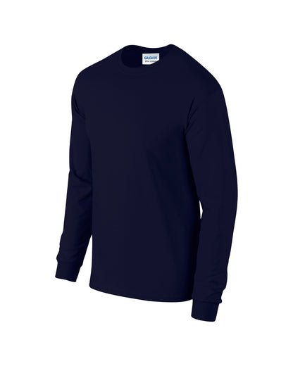 Gildan Ultra Cotton™ adult long sleeve t-shirt - Navy