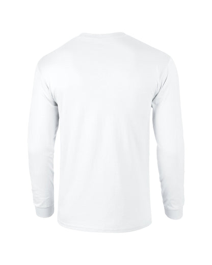 Gildan Ultra Cotton™ adult long sleeve t-shirt - White