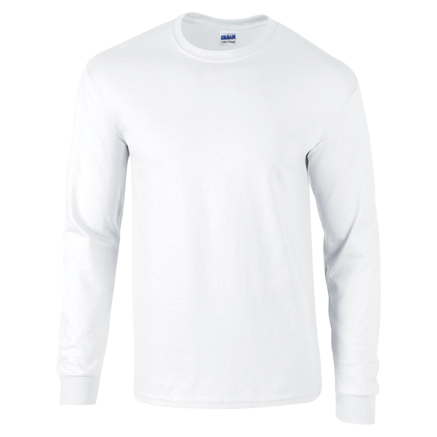 Gildan Ultra Cotton™ adult long sleeve t-shirt - White