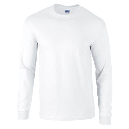 Gildan Ultra Cotton™ adult long sleeve t-shirt - White