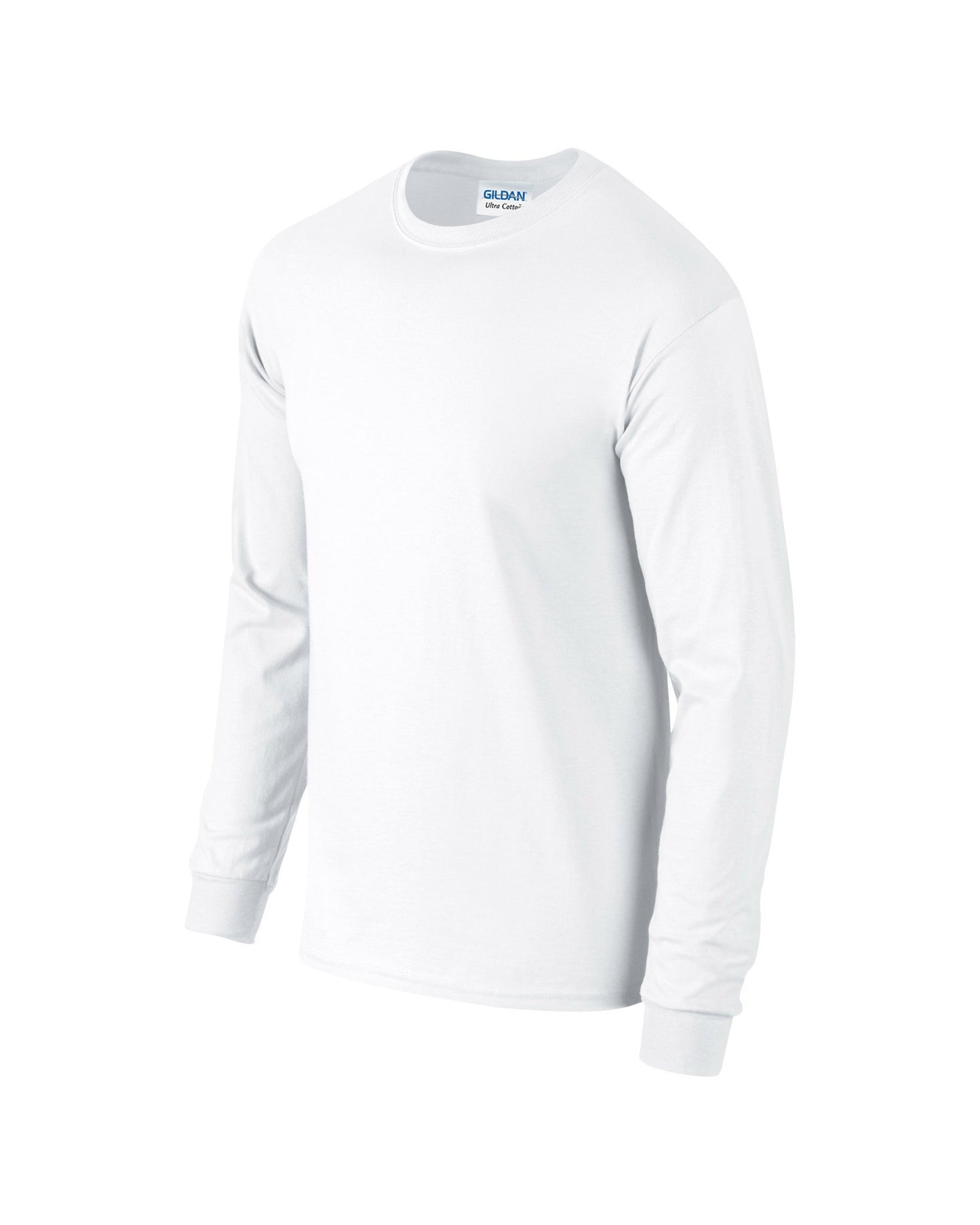 Gildan Ultra Cotton™ adult long sleeve t-shirt - White