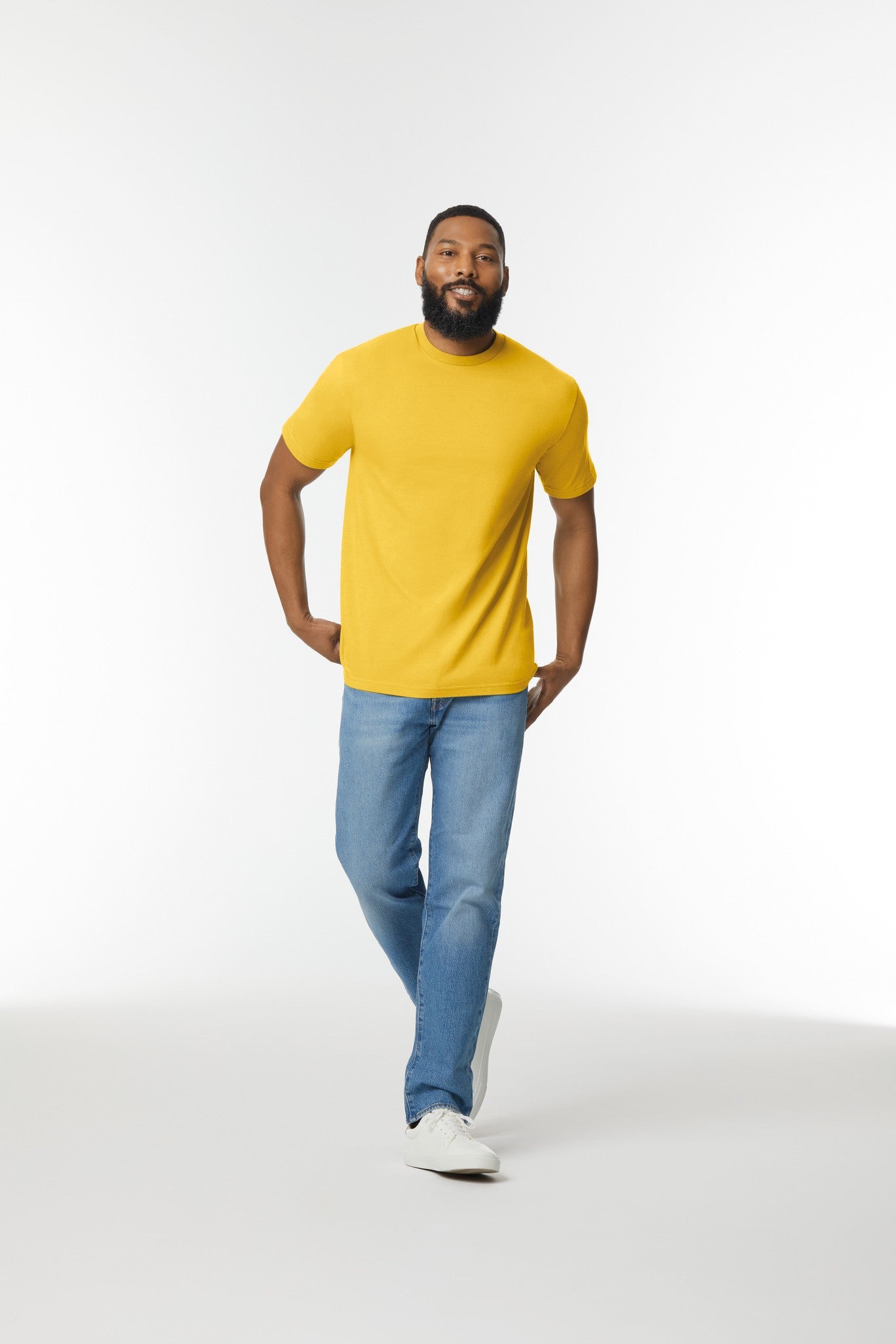 Gildan Softstyle™ midweight adult t-shirt - Mustard